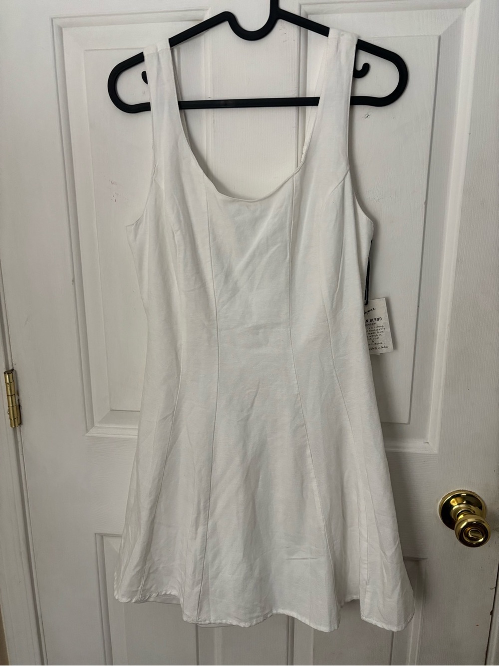 Japna White Mini Dress
